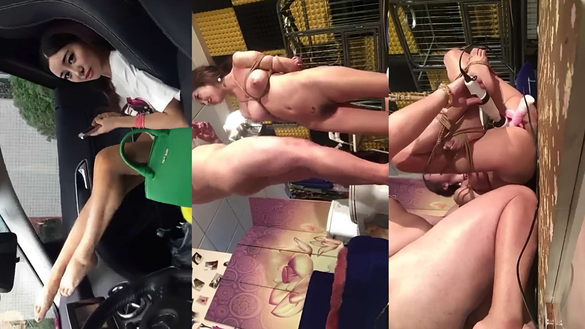 91凤鸣鸟唱系列22-秀人网豪乳嫩模李梓熙与猥琐眼镜摄影师玩SM捆绑啪啪}