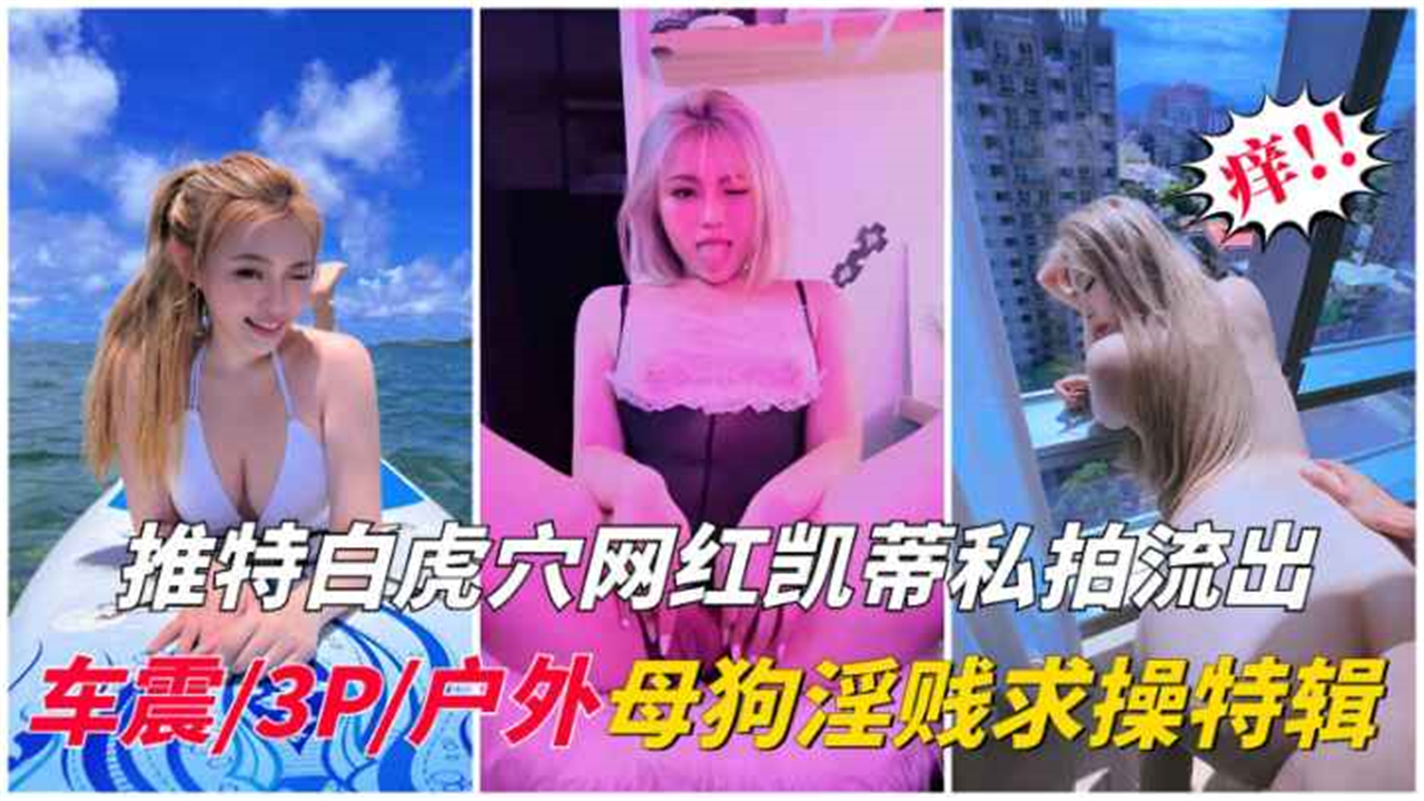 【推特白虎穴网红】车震，3p，户外私拍流出母狗淫贱求操}