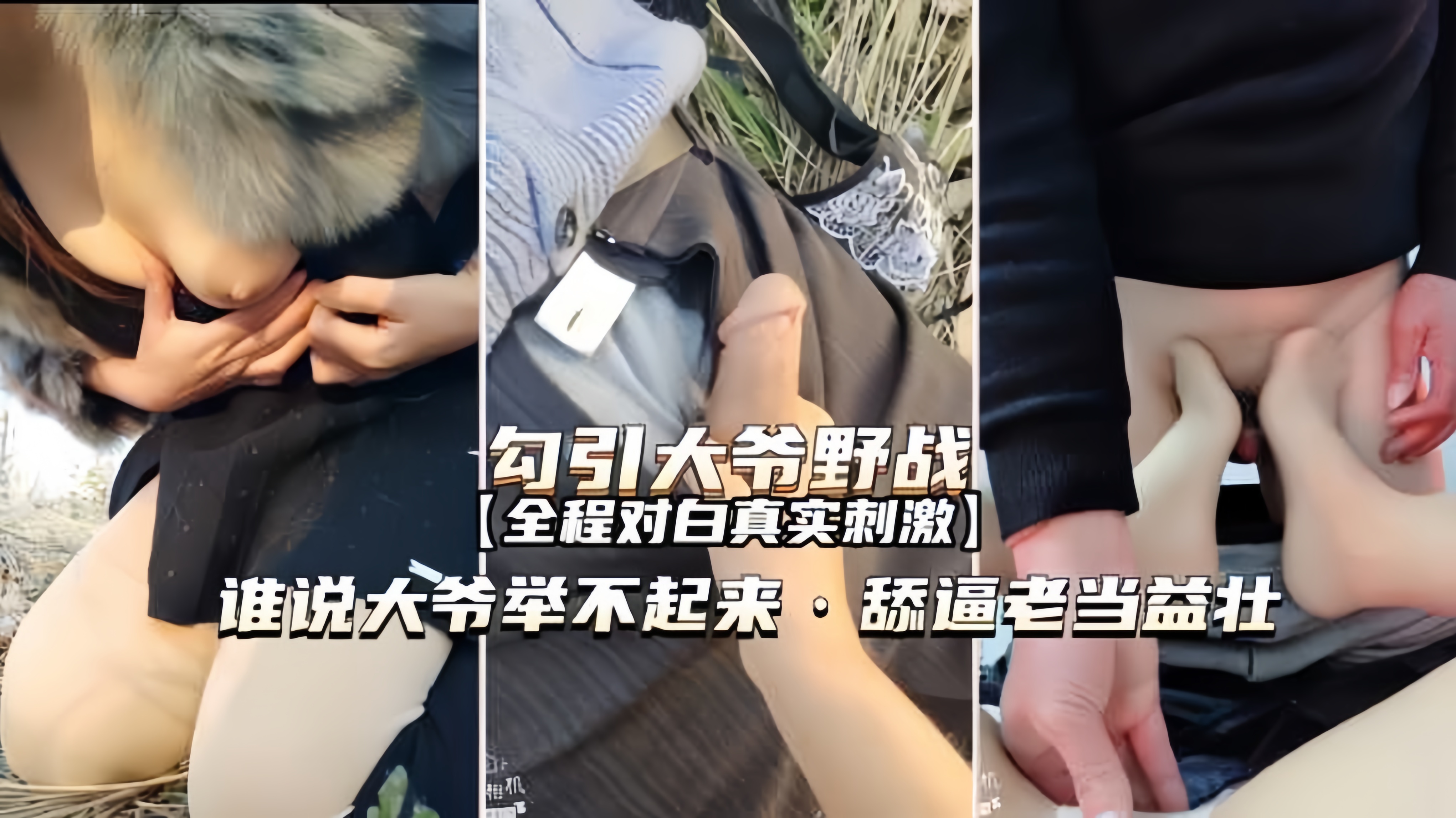 【勾引大爷野战】60岁大爷舔逼技术堪比加藤鹰独家完整版}