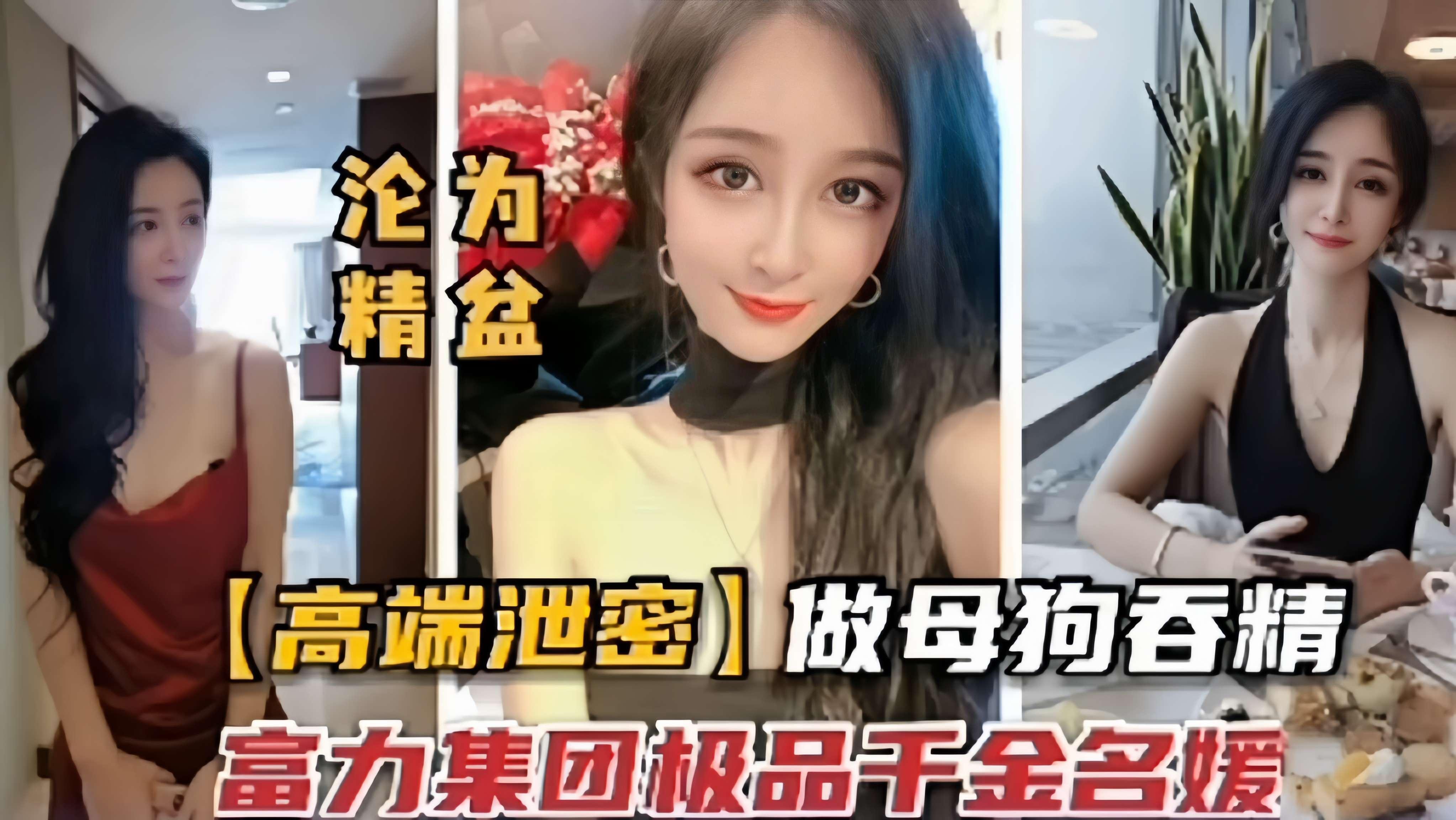 【高端泄密】做母狗吞精富力集团极品干金名媛}