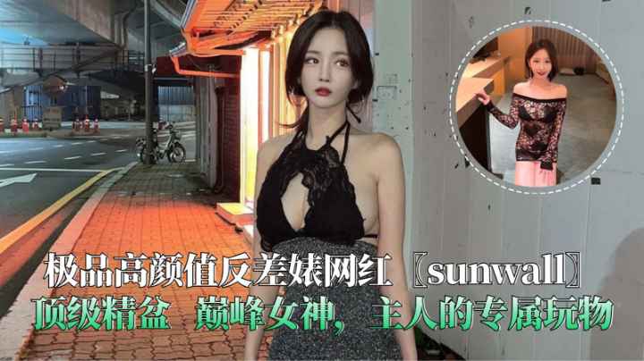 极品高颜值反差婊网红〖sunwall〗顶级精盆巅峰女神主人的专属玩物封面图