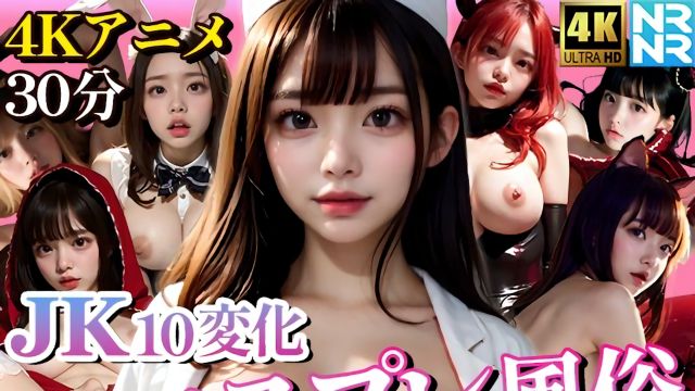 JK10种造型变换Cosplay风俗娘——极致款待！中出浓密性爱}